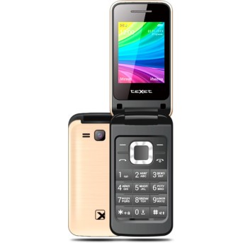 Мобильный телефон teXet TM-204 цвет шампань - Metoo (1)