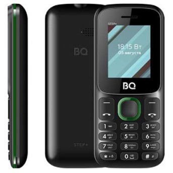 Мобильный телефон BQ-1848 Step+ Зеленый+Черный - Metoo (1)