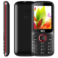 Мобильный телефон BQ-2440 StepL black+red