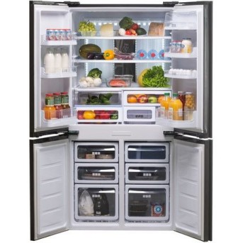 Холодильник Sharp SJFP97VBK - Metoo (2)
