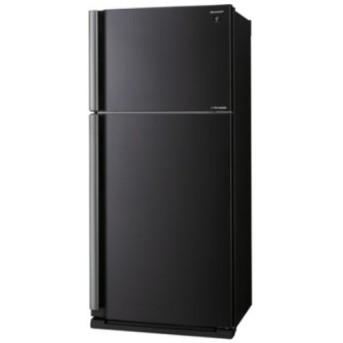 Холодильник Sharp SJXE55PMBK с верхним расположением морозильной камеры, black - Metoo (1)