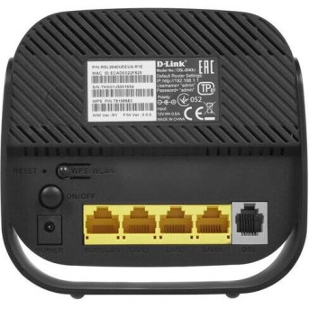 D-Link DSL-2640U/<wbr>R1A Маршрутизатор/<wbr>Модем/<wbr>Точка доступа - Metoo (3)