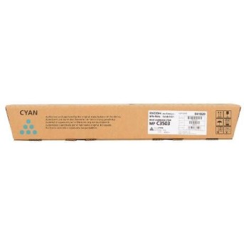 Ricoh 841820 Тонер-картридж тип MP C3503 голубой - Metoo (1)
