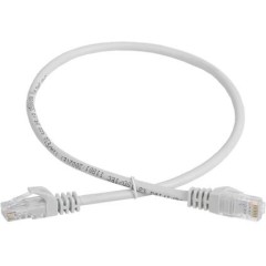 ITK PC01-C5EU-1M Коммутационный шнур (патч-корд), кат.5Е UTP, 1м, серый