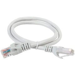 ITK PC01-C5EU-2M Коммутационный шнур (патч-корд), кат.5Е UTP, 2м, серый