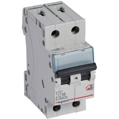 Legrand Авт.выкл.TX3 C16A 2П 6000
