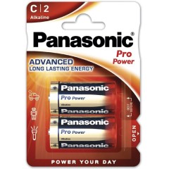 Батарейка щелочная PANASONIC Pro Power C/2B..