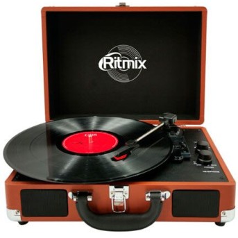 Проигрыватель виниловых пластинок RITMIX LP-160B Brown - Metoo (1)