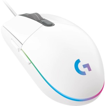 Мышь компьютерная Mouse wired LOGITECH G102 white в Metoo.kz - Metoo (2)