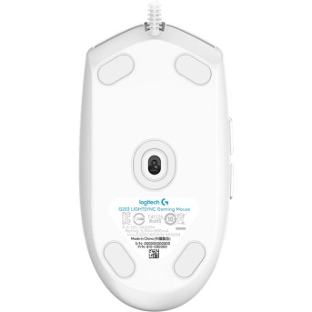 Мышь компьютерная Mouse wired LOGITECH G102 white в Metoo.kz - Metoo (3)