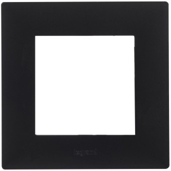 Legrand 863591 NLST Рамка 1-постовая Чёрный - Metoo (1)