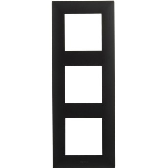 Legrand 863593 NLST Рамка 3-постовая Чёрный - Metoo (1)
