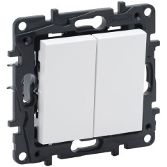 Legrand 863105 NLST Выкл. 2-клав. авт. Белый