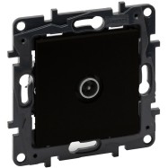 Legrand 863574 NLST Розетка TV звезда Чёрный