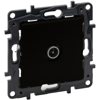 Legrand 863574 NLST Розетка TV звезда Чёрный - Metoo (1)
