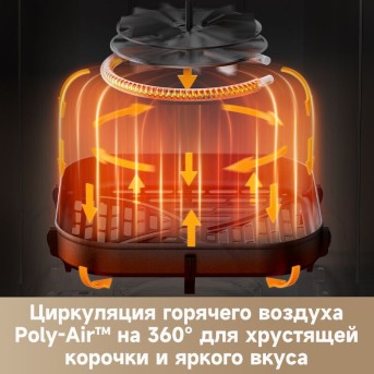 Аэрогриль Dreame Trouver air fryer FD10 Pro Black в Metoo.kz - Metoo (3)