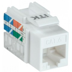 ITK CS1-1C06U-11 Модуль Keystone Jack кат. 6 UTP 110 IDC 90 град