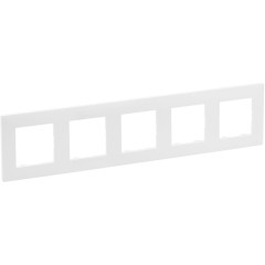 Legrand 863195 NLST Рамка 5-постовая Белый