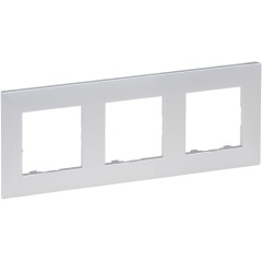 Legrand 863393 NLST Рамка 3-постовая Алюминий