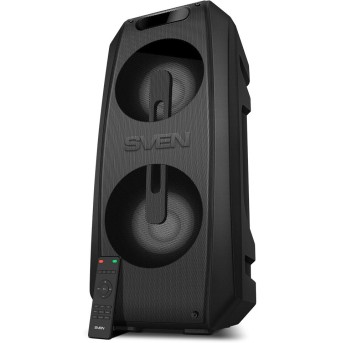 SVEN PS-740, черный, акустическая система (100W, TWS, Bluetooth, FM, USB, microSD, 4400mA*h) - Metoo (2)