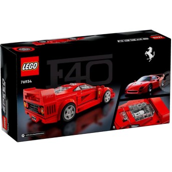 Lego 76934 Speed Champions Ferrari F40 в Metoo.kz - Metoo (3)