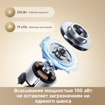 Беспроводной пылесос Dreame R10S Essential - Metoo (5)