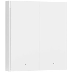 Настенный выключатель двухклавишный AQARA Smart Wall Switch H1 (No Neutral, Double Rocker)..