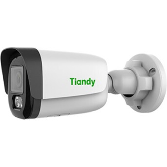 Tiandy 4Мп уличная цилиндрическая IP-камера 4мм, 2 Warm lights 15m, 512Гб слот SD, кнопка reset - Metoo (1)