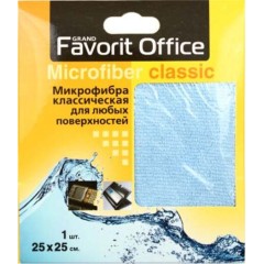 F920020 "FAVORIT OFFICE" Микрофибра Классическая 25х25 - для эффективного ухода за любыми поверхност
