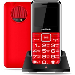 Мобильный телефон teXet TM-B319 цвет красный
