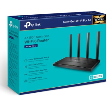 TP-Link Archer AX12 AX1500 Беспроводной двухдиапазонный гигабитный маршрутизатор Wi-Fi 6 - Metoo (4)