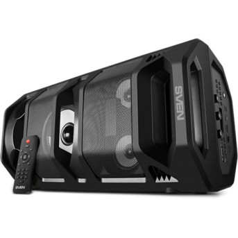 SVEN PS-670, черный, акустическая система (65W, TWS, Bluetooth, FM, USB, microSD, LED-display, RC) - Metoo (2)