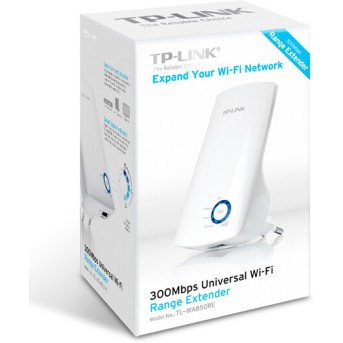TP-Link TL-WA850RE Универсальный усилитель беспроводного сигнала, скорость до 300 Мбит/<wbr>с - Metoo (3)