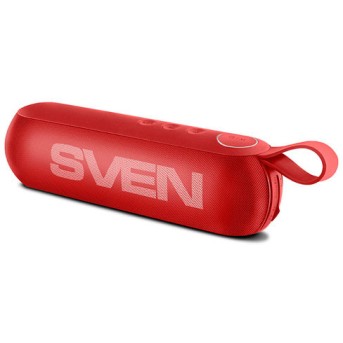 SVEN PS-75, красный, акустическая система 2.0, мощность 2x3 Вт (RMS), Bluetooth, FM, USB, microSD - Metoo (1)