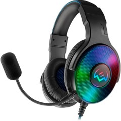 SVEN AP-U1500MV (USB, LED, 7.1) Игровые стереонаушники с микрофоном черный