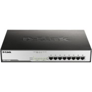 D-Link DGS-1008MP Коммутатор 8 портов 10/100/1000Base-T с поддержкой PoE (802.3at)