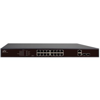 UNV NSW2010-16T2GC-POE-IN 16×100Mbps PoE ports (RJ45)+2×1000Mbps Combo ports - Metoo (1)