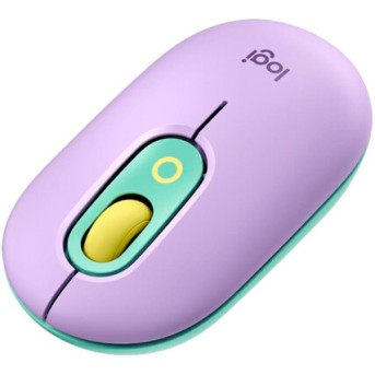 Беспроводная мышь LOGITECH Pop Mouse, COSMOS LAVENDER - Metoo (2)