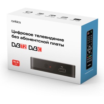 Мультимедийный плеер TV DVB-T2 CINEMA TV M1 MPT-ST001 ROMBICA - Metoo (3)