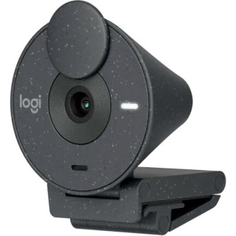 Веб-камера LOGITECH Brio 300 Full HD, Black - Metoo (2)