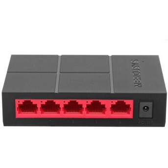 Mercusys MS105G 5-портовый 10/<wbr>100/<wbr>1000 Мбит/<wbr>с настольный коммутатор - Metoo (2)