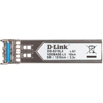 D-Link DIS-S310LX/<wbr>A1A SFP-трансивер с 1 портом 1000Base-LX для одномодового оптического кабеля (до 1 - Metoo (2)