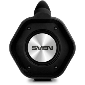 Колонка SVEN PS-320, black (15W, Waterproof (IPx7), Bluetooth, 2000mA*h) - Metoo (5)