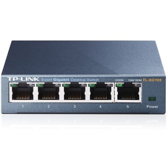 TP-Link TL-SG105 5-портовый 10/<wbr>100/<wbr>1000 Мбит/<wbr>с настольный коммутатор - Metoo (1)