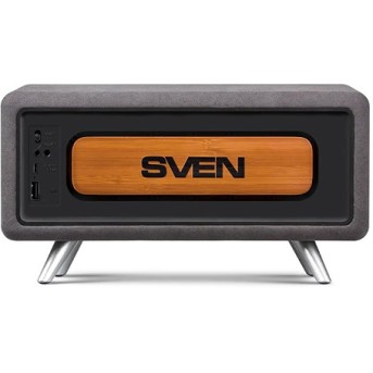 SVEN HA-930, бамбук, акустическая система, мощность 30 Вт (RMS), Bluetooth, FM, USB, LED-дисплей - Metoo (3)