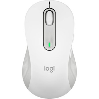 Мышь компьютерная Mouse wireless LOGITECH Signature M650, white - Metoo (1)