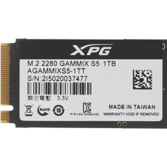 Жесткий диск SSD ADATA GAMMIX S5 1TB M.2 в Metoo.kz - Metoo (3)