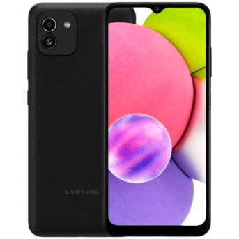 Смартфон Samsung Galaxy A03 32GB, Black (SM-A035FZKDSKZ) - Metoo (1)
