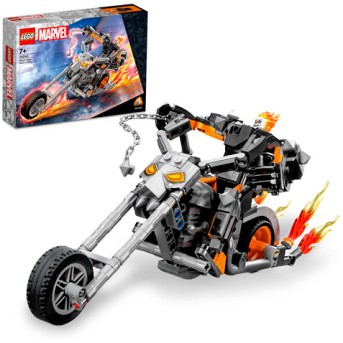 Lego 76245 Супер Герои Призрачный гонщик с роботом и мотоциклом - Metoo (1)