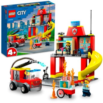 Lego 60375 Город Пожарная часть и пожарная машина - Metoo (1)